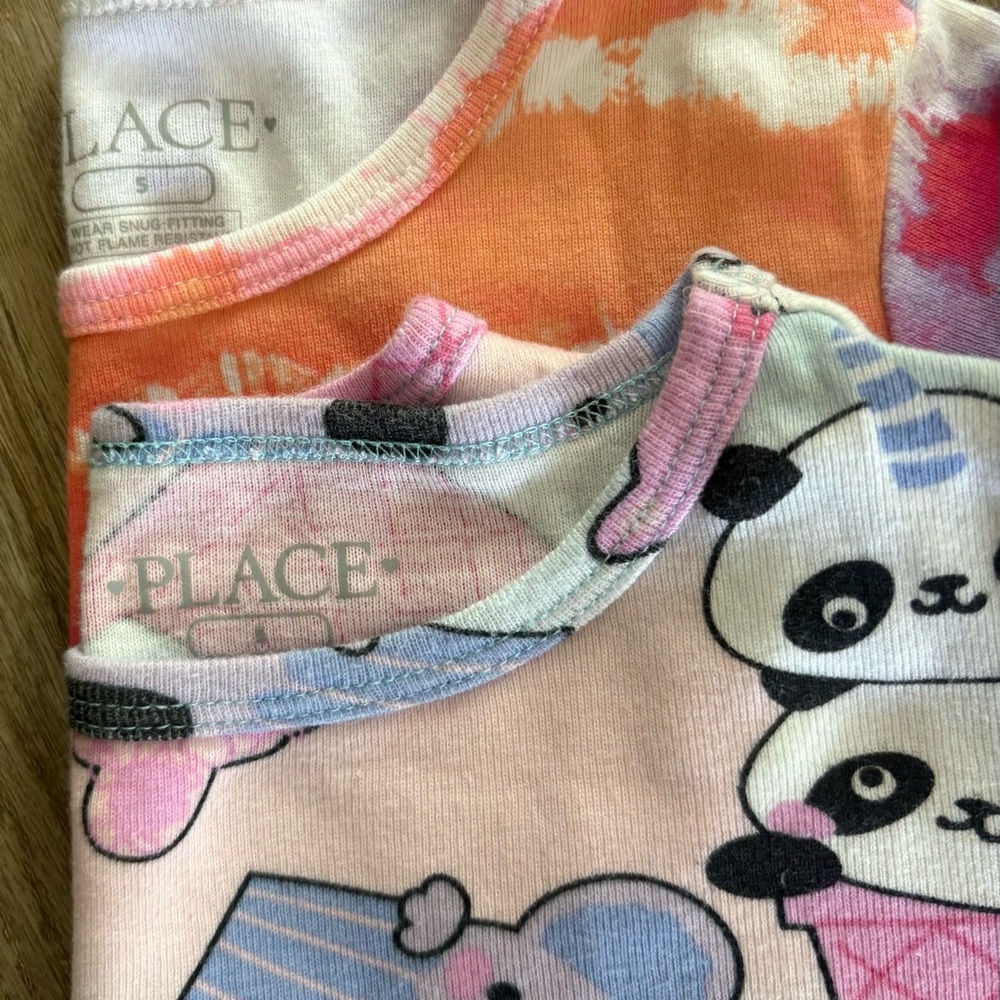 Girls 5/ 5T Cotton Pajamas-Gap, Old Navy, Hartstrings, The Children’s Place PJs - Picture 7 of 8